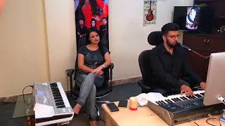 Roya Doost ft Zubair MAHAK Studio Jamming Live Nai e Khuroshan [upl. by Ardisj]