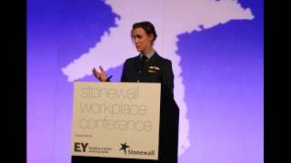 Stonewall Workplace Conference 2015 Ayla Holdom [upl. by Lekzehcey]