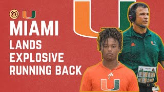 Girard Pringle Commits to Miami  Miami quotThe Uquot Recruiting 2024 [upl. by Dnesnwot374]