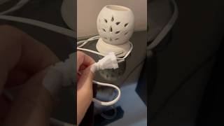 Ceramic aroma oil diffuser from meesho review😍 oildiffuser aromatherapy trending shorts [upl. by Allebram]