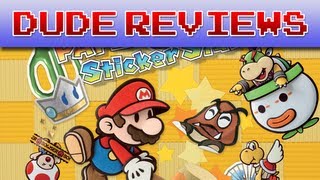 Dude Reviews  Paper Mario Sticker Star [upl. by Llevert]