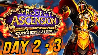 CoA Giveaway PvP is AMAZING in Conquest of Azeroth  21 New Classes from Project ASCENSION WoW [upl. by Pattie]