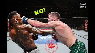 Israel Adesanya vs Dricus Du Plessis Full Fight Highlights  Du Plessis wins via submission in 4th [upl. by Ahl681]