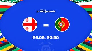 EURO 2024 Gruzja  Portugalia [upl. by Arries439]