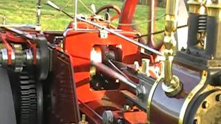 Burrell 6quot scale Single Cylinder Agricultural Engine [upl. by Hehre]