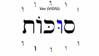 Hebrew Alphabet Part 1 [upl. by Alaikim]