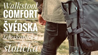 Walkstool Comfort  švédska teleskopická stolička 🪑 [upl. by Liba]