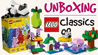 Unboxing LEGO Classic 11016 Creative Building Bricks Box  Toy Kingdom  Best Deal [upl. by Adoc]