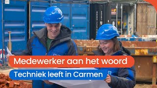 Techniek leeft in Carmen 👷‍♀️  Tekenaar Werktuigbouwkunde [upl. by Eneluj417]