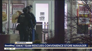 SWAT team rescues Dallas convenience store manager [upl. by Caldeira959]