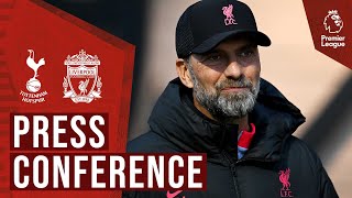 Jürgen Klopp press conference LIVE  Tottenham vs Liverpool [upl. by Stafford]