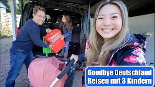 Goodbye Deutschland 🌍 Fernreise mit 3 Kindern  Geschwisterliebe  Ballett Dutt  Mamiseelen [upl. by Oranneg488]