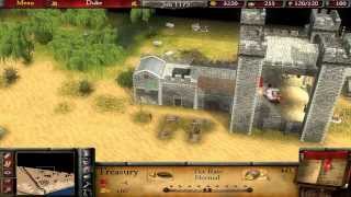 Stronghold 2 Multiplayer  Sir Srbin vs SergiuHellDragoon  Deathmatch 1080pHD [upl. by Ecyaj16]