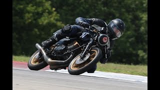 Yamaha RD400 Track Day [upl. by Onitrof860]