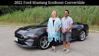 A review of the 2022 Ford Mustang Convertible  Open for fun [upl. by Siloam]