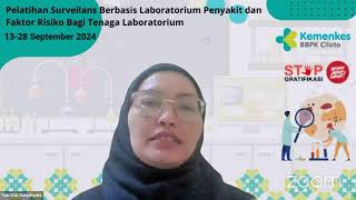 Pelatihan User SBL AK 3 Materi  Surveilans berbasis Lab PIE [upl. by Shira]