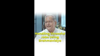 Handling Stressful Jobs using Brahmavidya  Prakash Yoga of Brahmavidya [upl. by Tedmund]