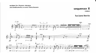 Luciano Berio Sequenza X Gabriele Cassone trumpet [upl. by Hemetaf]