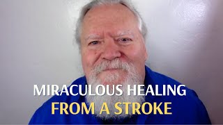 Daves Miraculous Healing From a Stroke  Paranormal PTSD [upl. by Yablon]