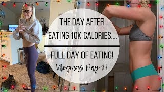 POST 10K CALORIE CHALLENGE  FDOE  VLOGMAS DAY 17 [upl. by Arriaes]