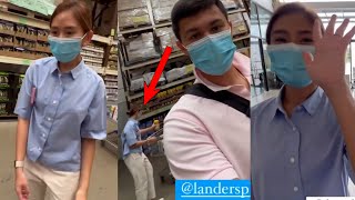 Matteo Guidicelli NATUWA sa KULIT ni Sarah Geronimo PINAKYAW ang Groceries sa LANDERS [upl. by Ekihc]