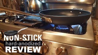 Calphalon and AllClad Hardanodized Nonstick Review [upl. by Floro]