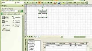 Visio ERD Part 1 [upl. by Cherianne582]
