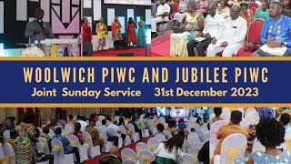 Woolwich PIWC  Jubilee PIWC Joint Service  31st DEC 2023 [upl. by Merwyn]