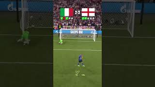 Italy vs England euro final penalties 🇮🇹🏴󠁧󠁢󠁥󠁮󠁧󠁿 [upl. by Amiaj]