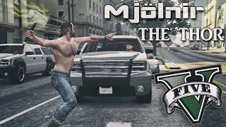 Mjolnir The Thors Hammer  a GTA V Machinima Rockstar Editor HD [upl. by Straub]