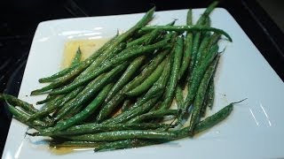 Fresh Green Beans less than 5 Minutes [upl. by Innob340]