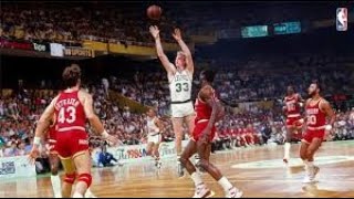 1986 NBA FINALS GAME 1 HOU  BOS [upl. by Yesoj873]