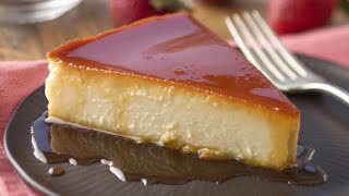 La mejor receta de FLAN NAPOLITANO CON QUESO CREMA [upl. by Schuh]