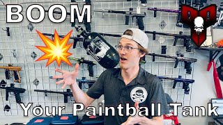 How to fill your Paintball Tank Compressed Air l Overview amp Troubleshooting your HPA Tank [upl. by Sonstrom]