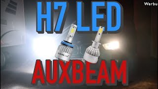 MACH DIE NACHT ZUM TAG  H7 oder LED  AUXBEAM im TEST [upl. by Jacobba]