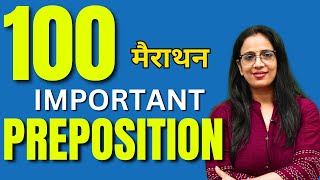 100 Important Preposition For Beginners  English With Rani Maam [upl. by Henri]