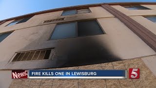 1 Killed In Lewisburg Apartment Fire [upl. by Adlare]