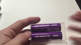 Efest IMR 18650 Battery Review [upl. by Akcir]