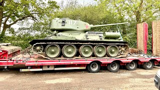 T34 Pulled Out Of Canal 50 Years After Falling Out Of Plane [upl. by Meilen]