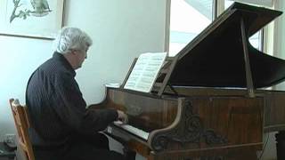 Chopin E minor Prelude Trevor Stephenson c 1850 Parlor Grandwmv [upl. by Ihel]