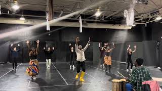 Gumboot Dance and movement class [upl. by Ainesell]