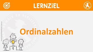 A12 1 🏆 2 🥈 3 🥉  Die Ordinalzahlen auf Deutsch [upl. by Yendis56]