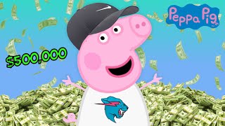 Peppa Pig Becomes MrBeast [upl. by Zabrina]