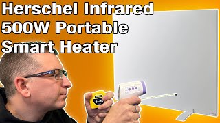 Herschel Infrared 500W Smart Portable Panel Heater Review [upl. by Shana807]