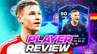 90 UCL RTTF KIMMICH SBC PLAYER REVIEW  ROAD TO THE FINAL  FC 24 Ultimate Team [upl. by Boarer]