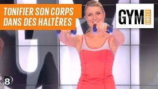 Tonifier son corps avec des haltères  Renfort musculaire 45 [upl. by Rahmann]