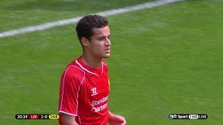 Philippe Coutinho vs Borussia Dortmund PreSeason 1415 HD 720p by i7xComps [upl. by Oulman]