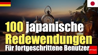 100 japanische Redewendungen  Für fortgeschrittene Benutzer  Hören [upl. by Conah381]