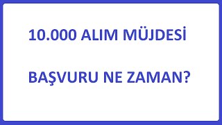 10 BÄ°N ALIM MÃœJDESÄ°  10 BÄ°N POLÄ°S ALIMI NE ZAMAN NASIL POLÄ°S OLUNUR 31DÃ–NEM POMEM [upl. by Eidac516]