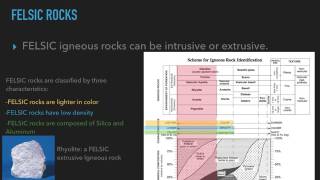 Mafic and Felsic igneous rocks [upl. by Eninahs847]